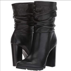 Katy Perry Raina slouchy black boots size 8